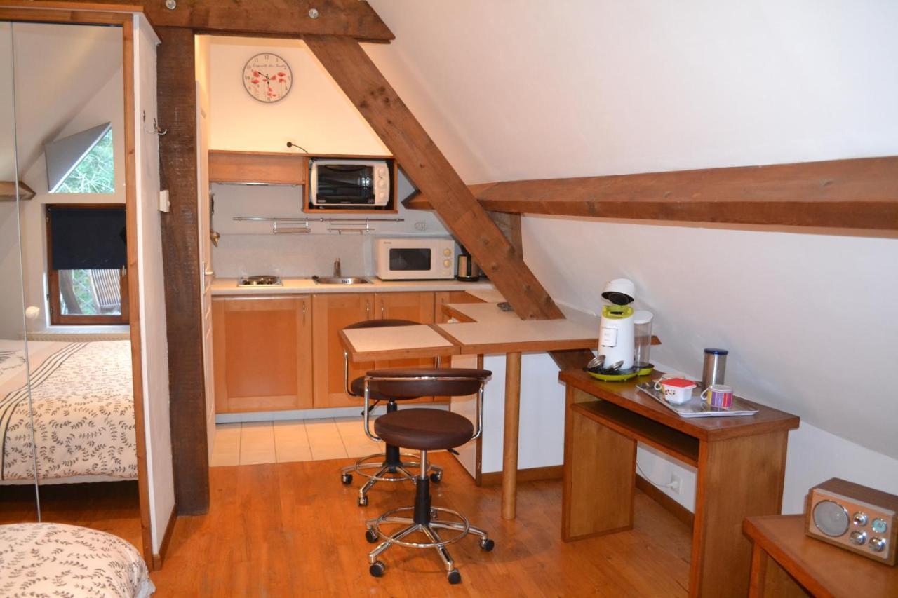 Studio Du Domaine De La Petitiere Bonneville-la-Louvet Exteriér fotografie